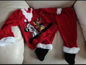 Pyjama Noël Disney Mickey et pluto - Disney - 18 mois  | Beebs