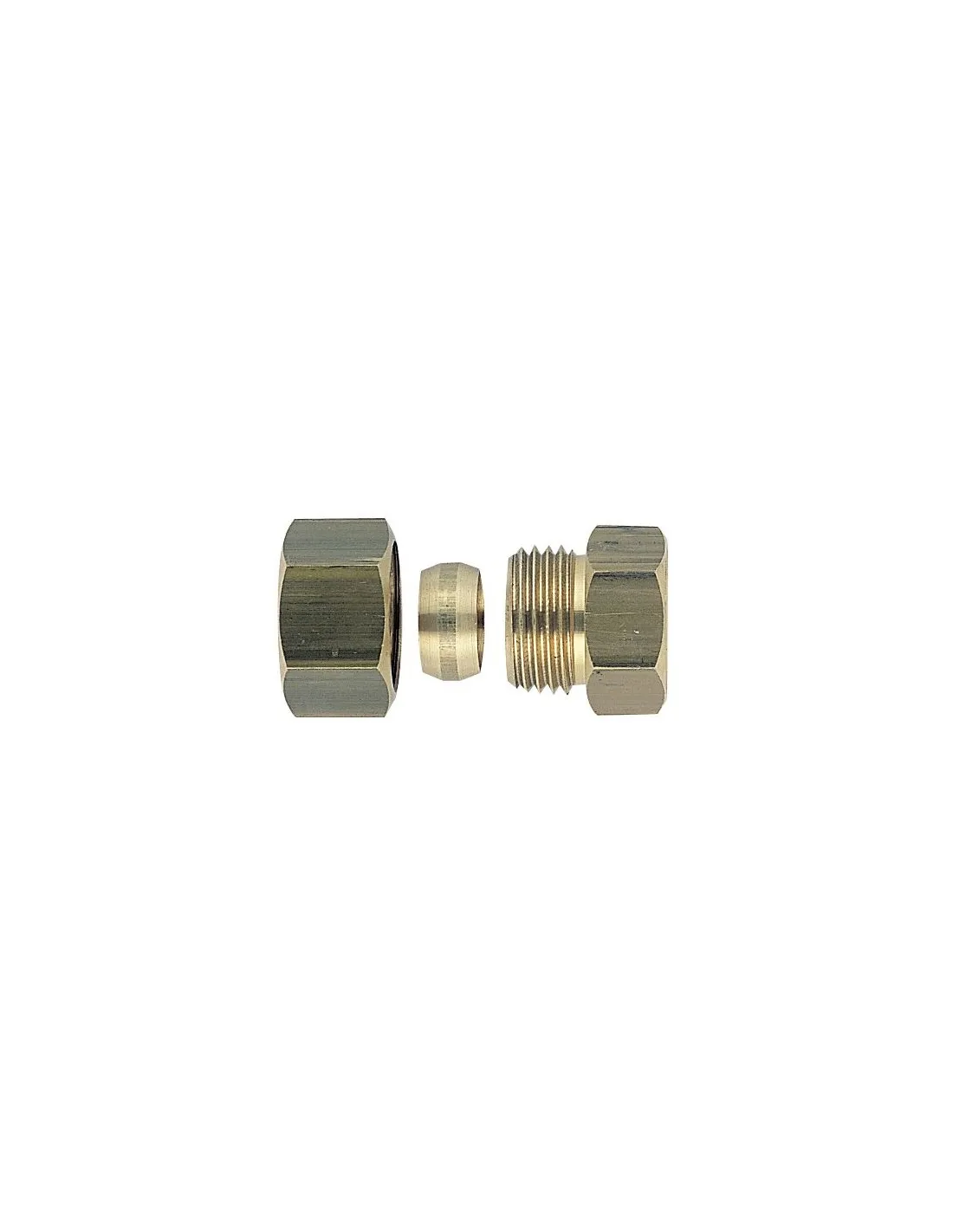 Raccord bicone femel. d.14x3/8-