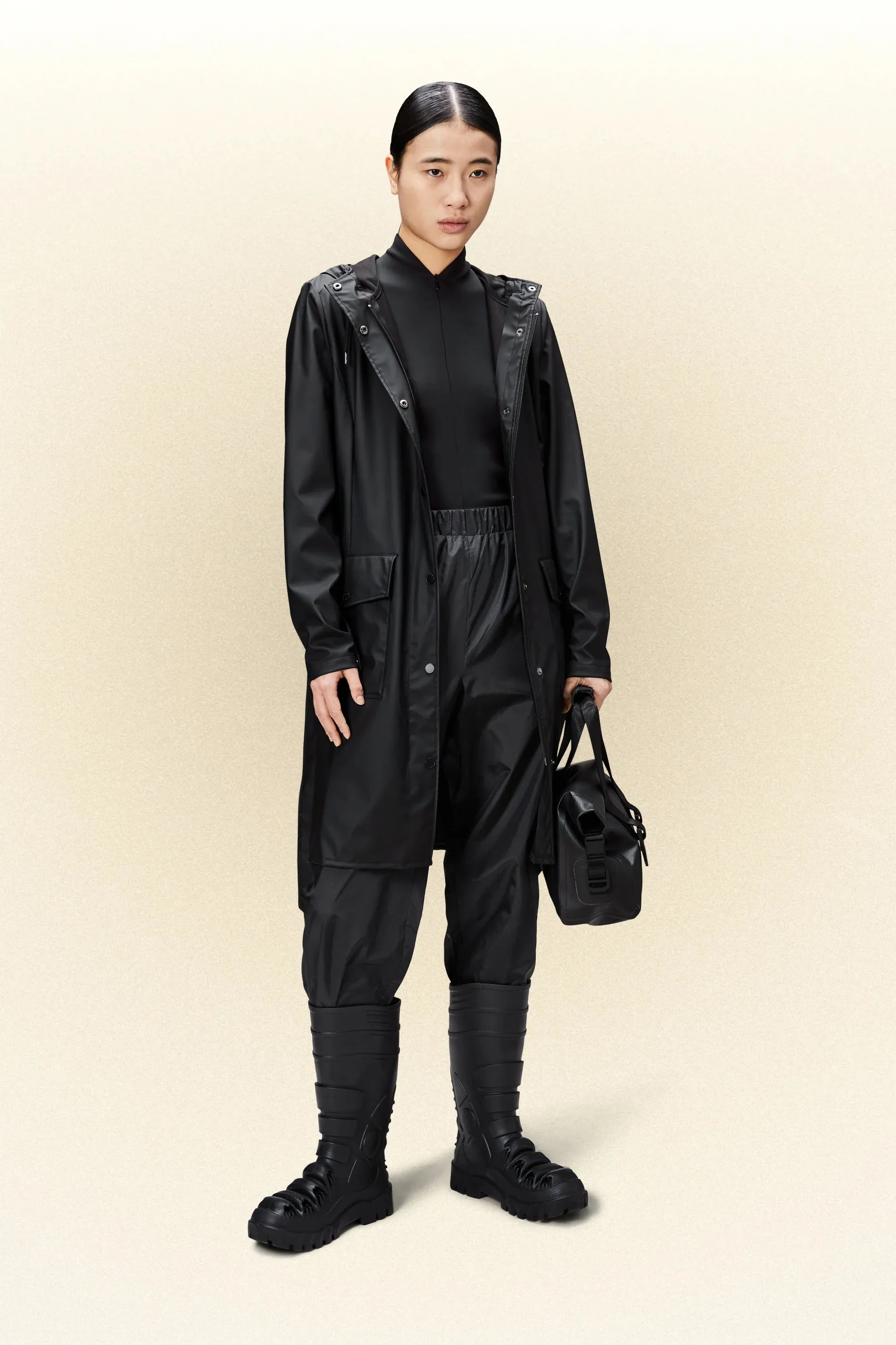 Rains - Curve W Jacket - Black
