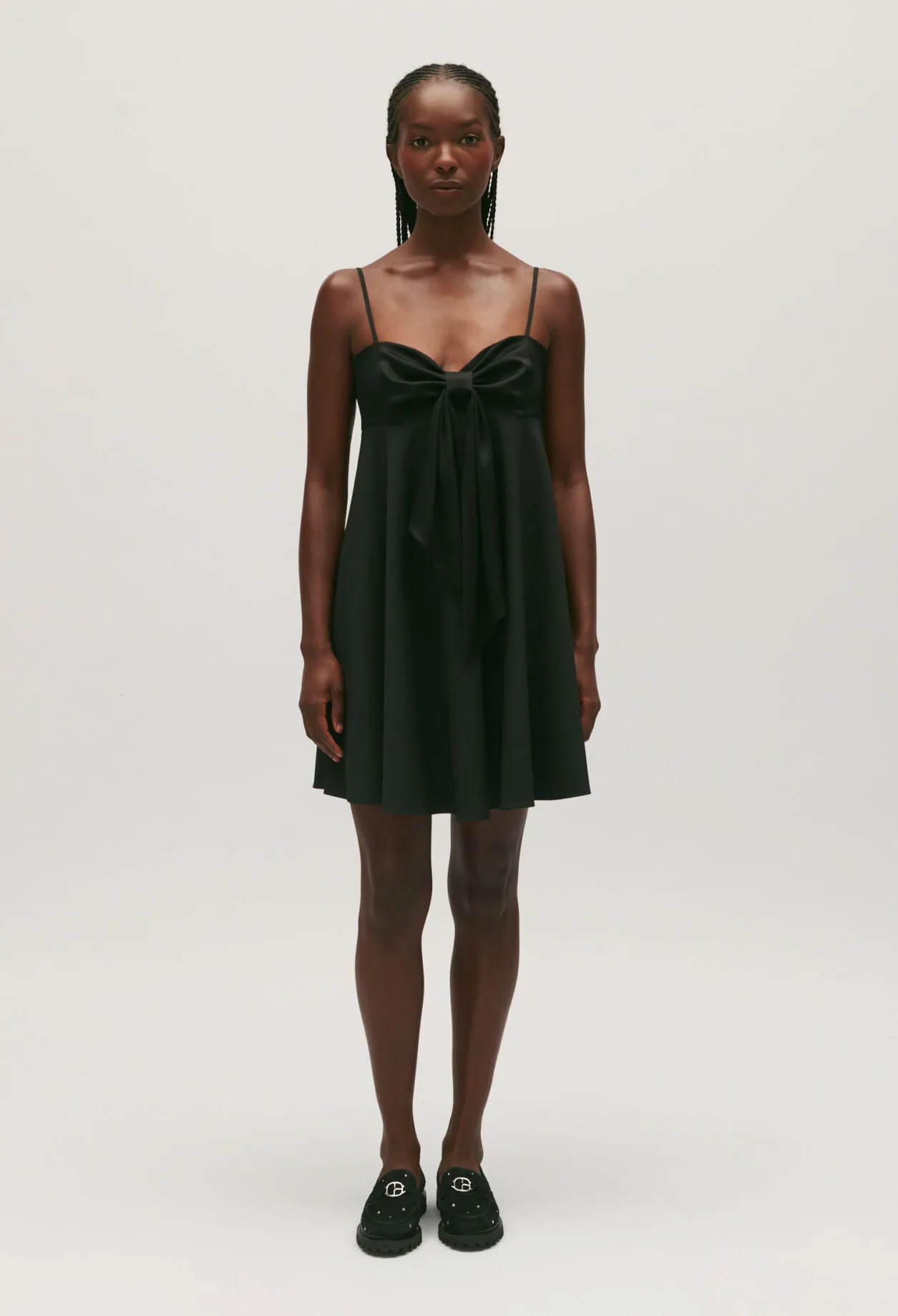 Robe courte noire | Claudie FR