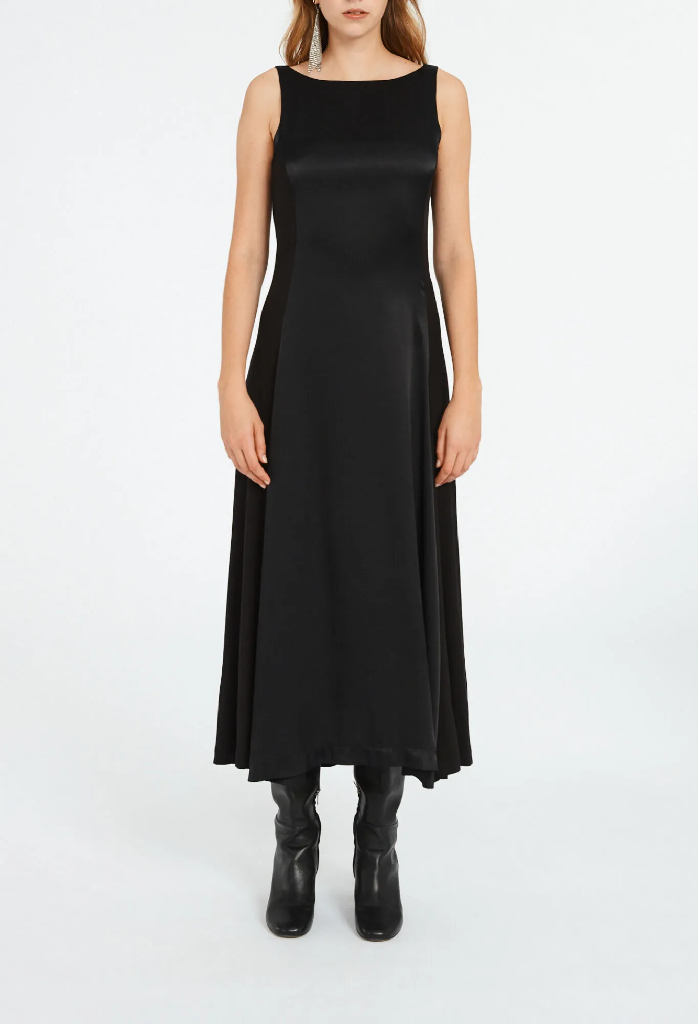 Robe longue dos nu | Claudie FR