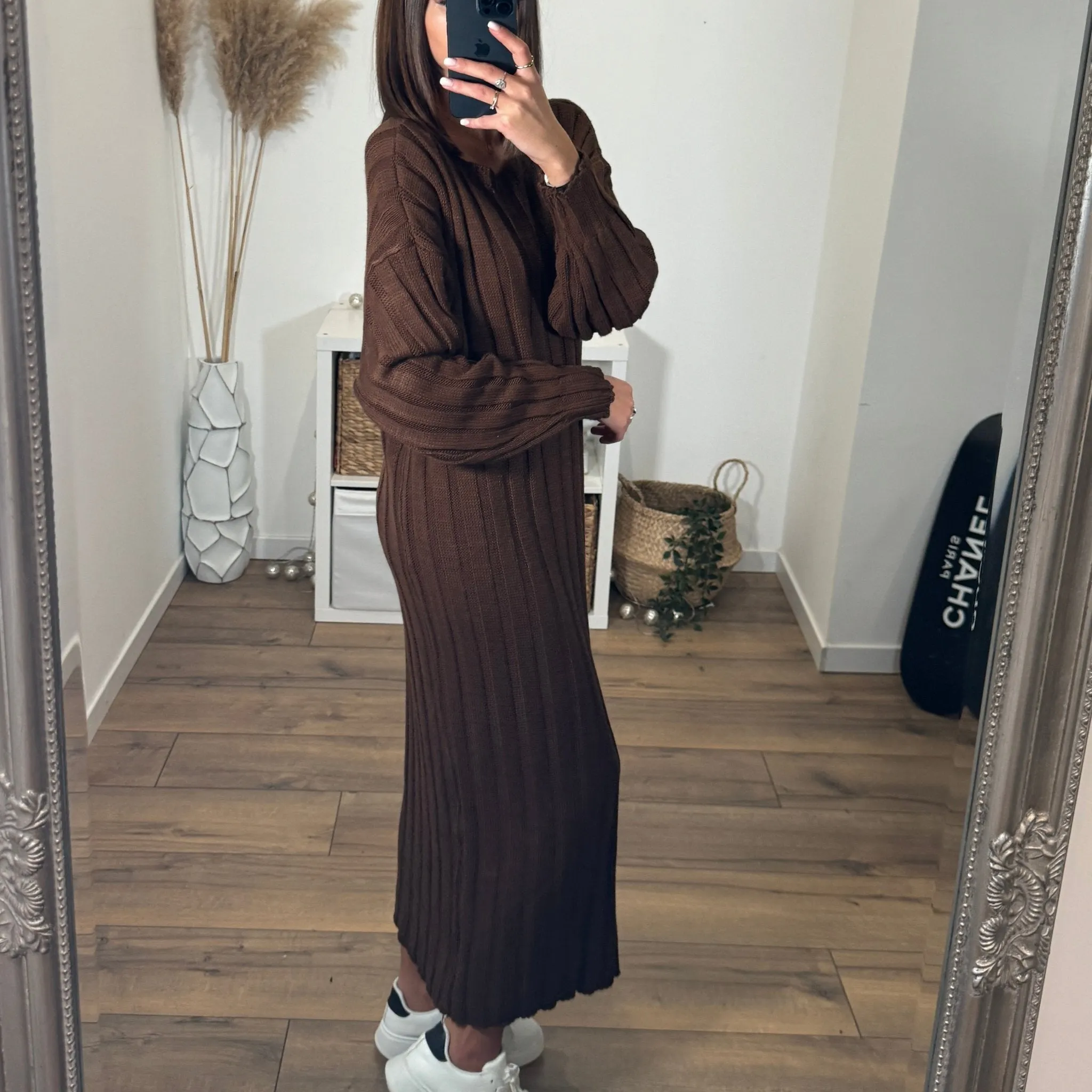 ROBE PULL CHOCOLAT AGATHE