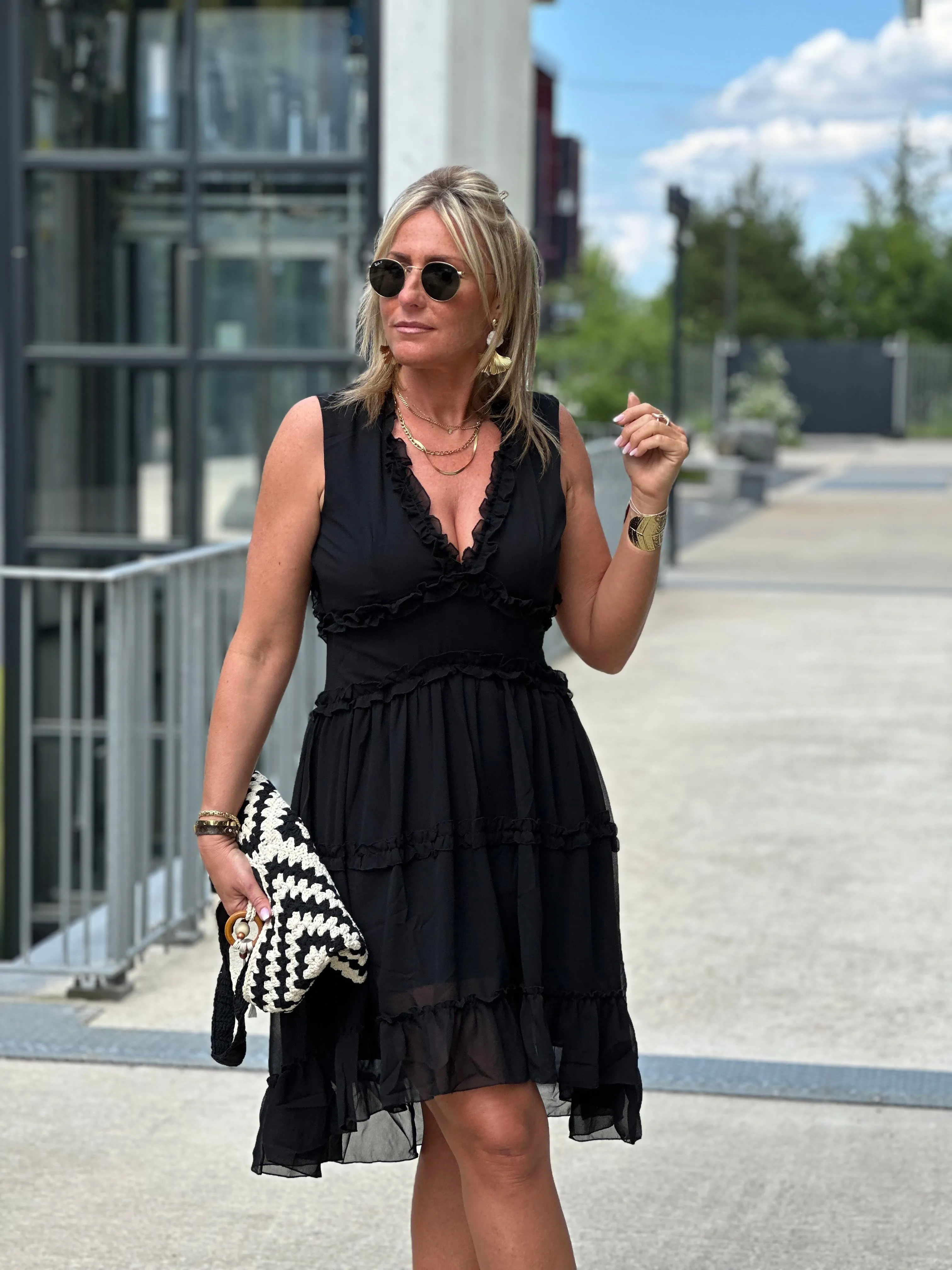 Robe volant dentelle Irina