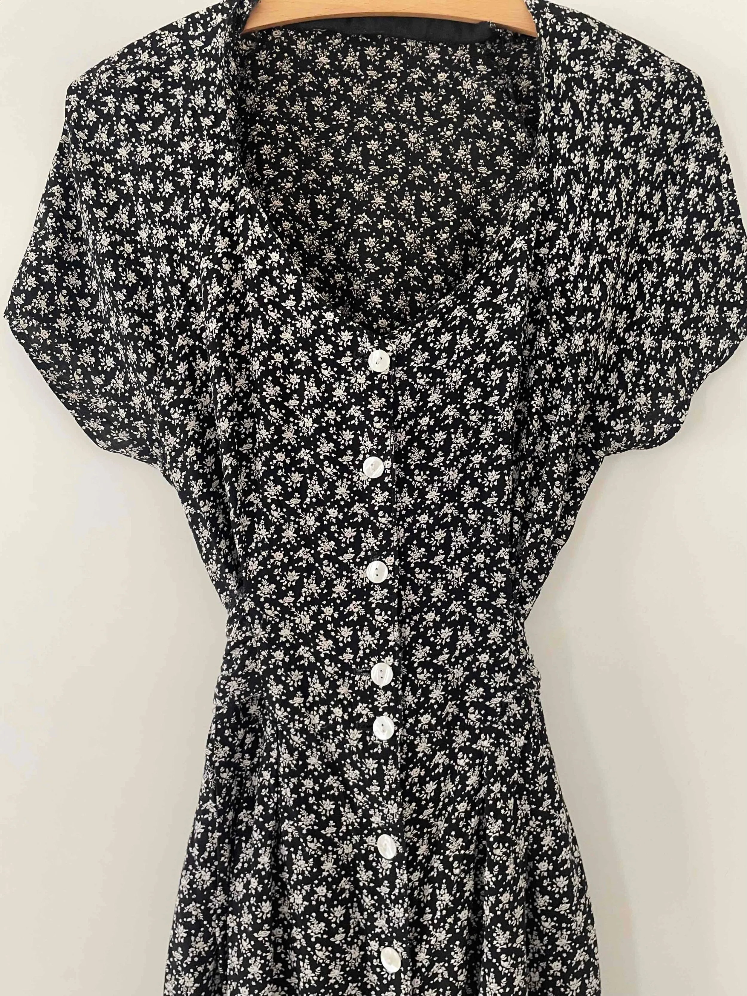 Robe à fleurs 80's