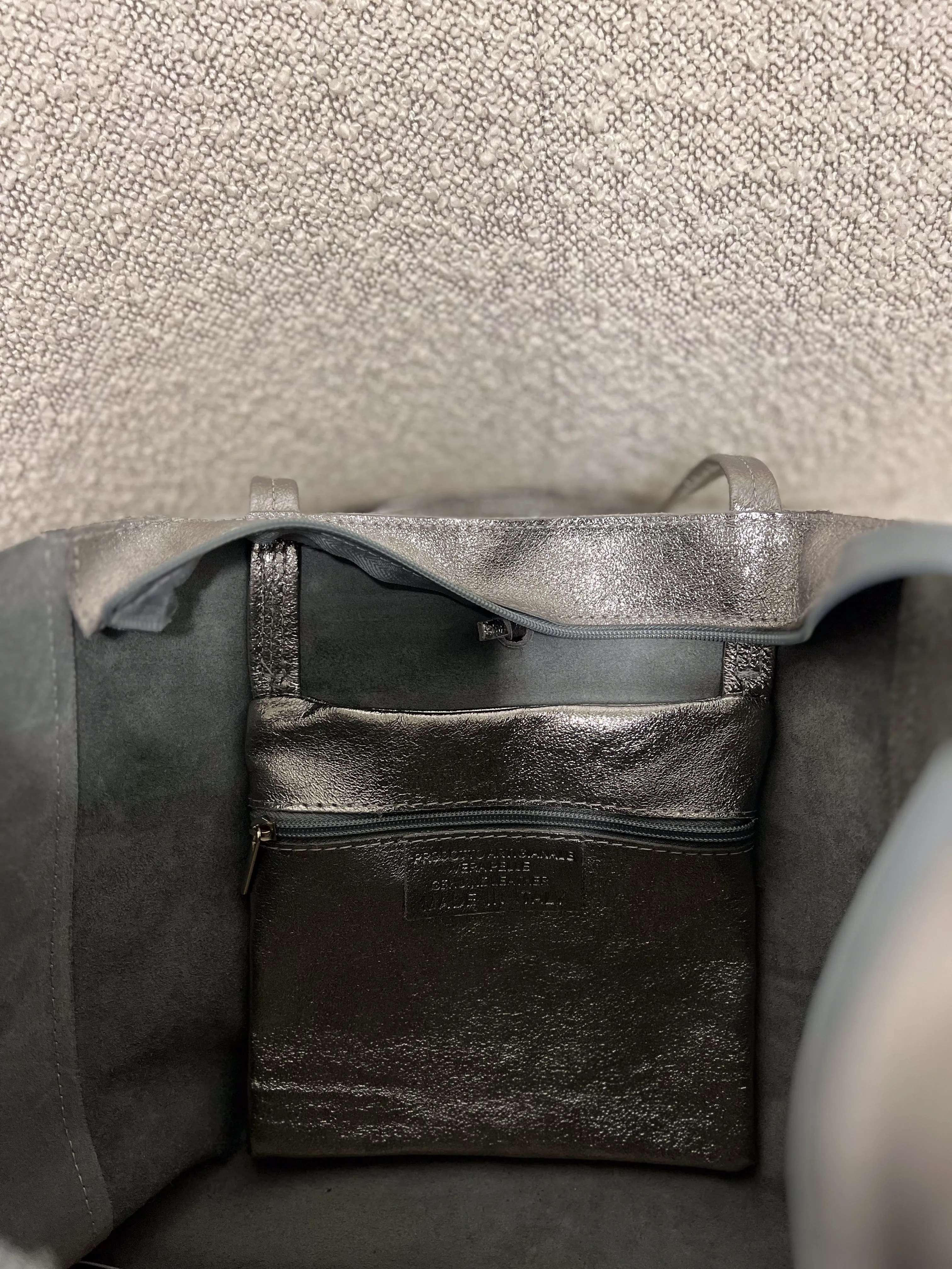 Sac OCTOBER argenté