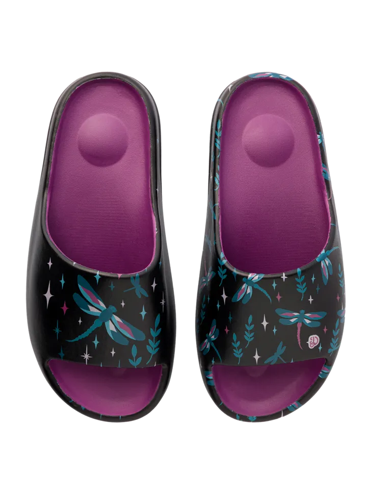 Sandales rigolotes chunky Libellules durant la nuit