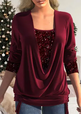 Serani | Blouse scintillante et élégante