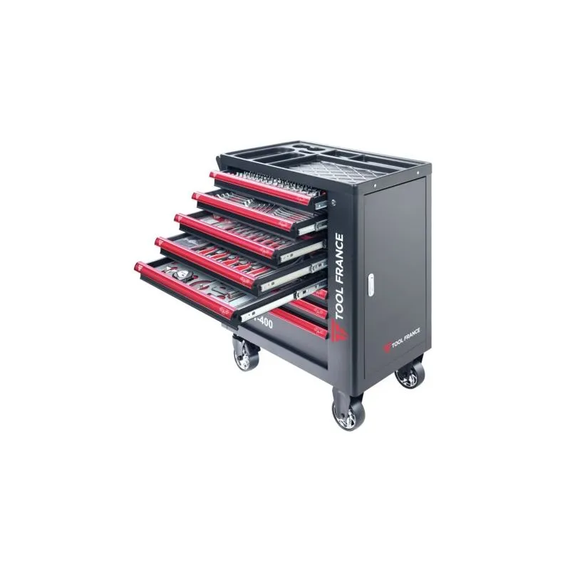 Servante 8 tiroirs avec 400 outils TFTT-400