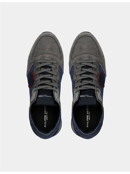 Sneakers Tropez Mondial homme Philippe Model Bleu