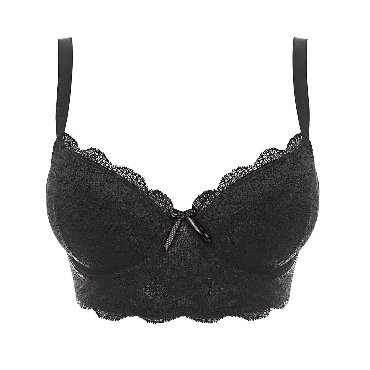 Soutien-gorge bustier à armatures Fancies noir de Freya