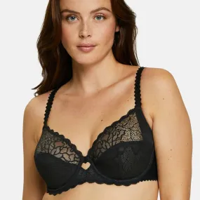 Soutien-gorge emboitant dentelle avec armatures noir - Oceane | 3 Suisses