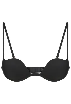 Soutien-gorge push-up sans armature couleur noir