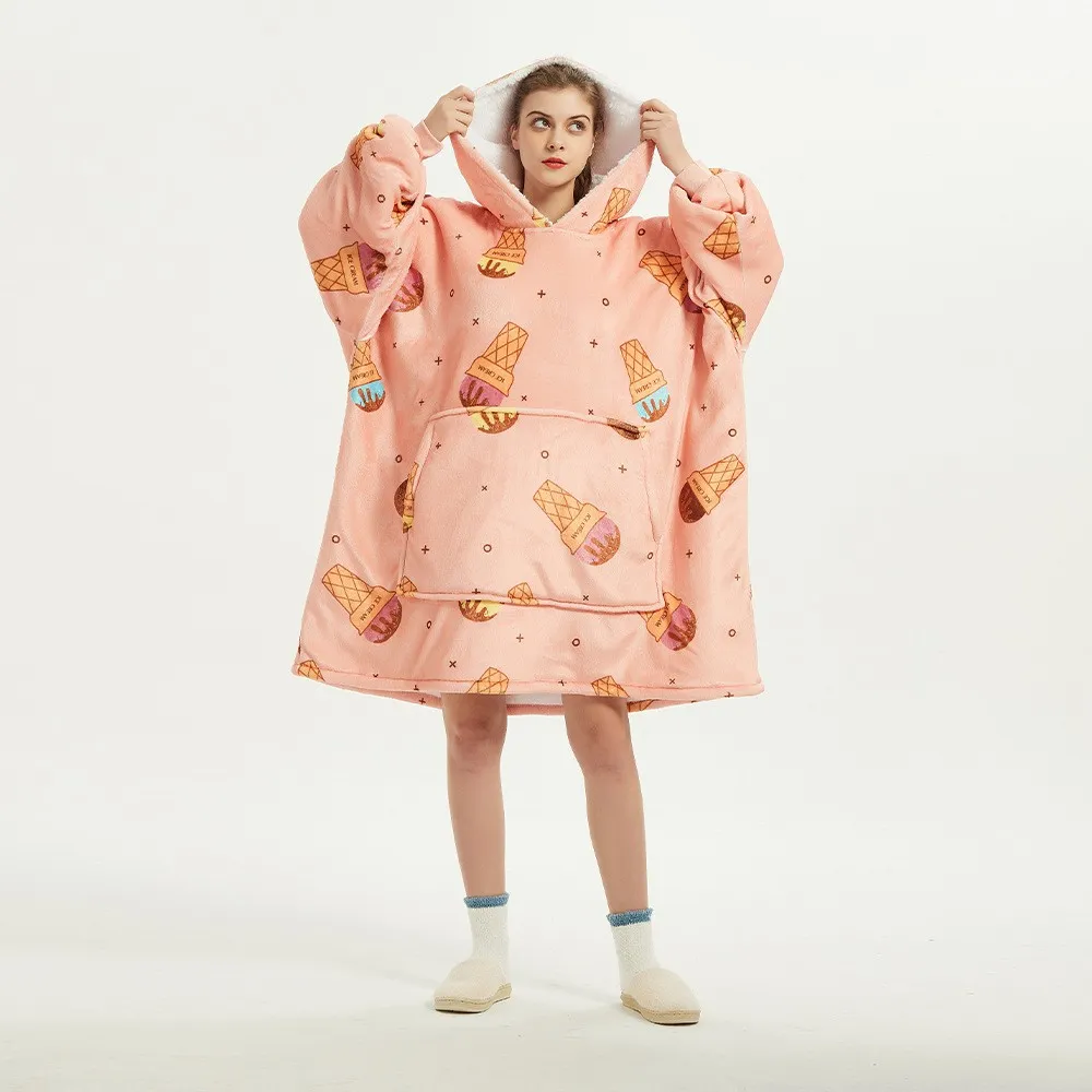 Sweat plaid rose ice cream