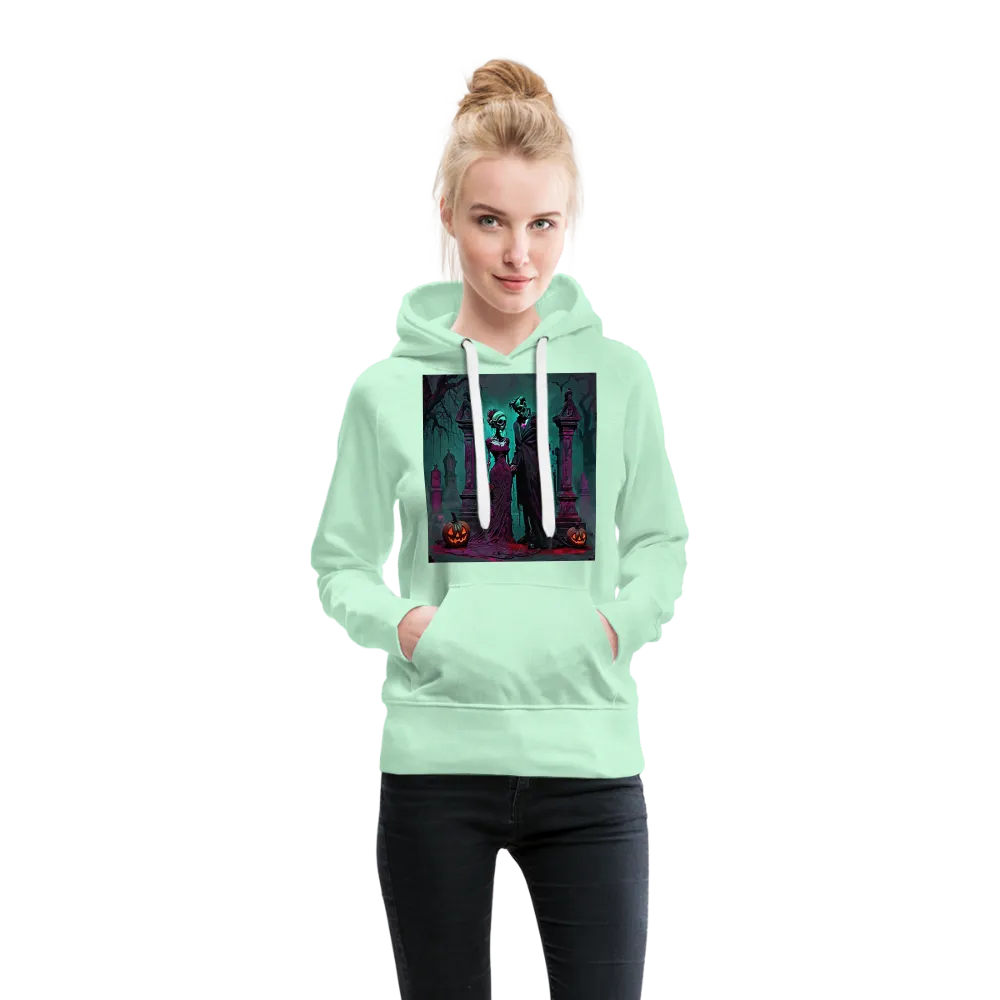 Sweat-shirt à capuche Premium pour femmes Mariés funèbres