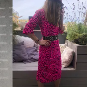 Swimsuit - Dress D2051S Cheetah print