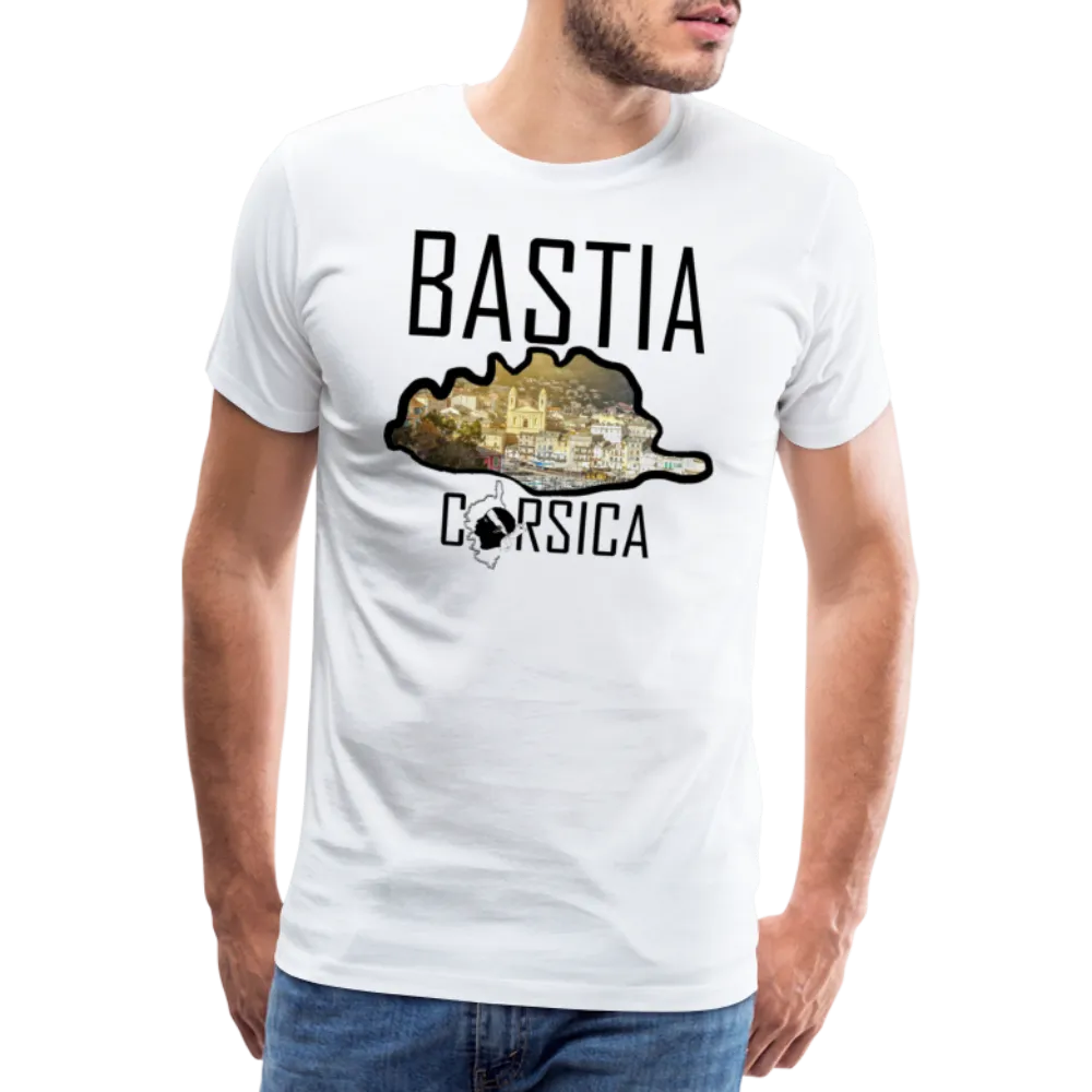 T-shirt Premium Homme Bastia Corsica