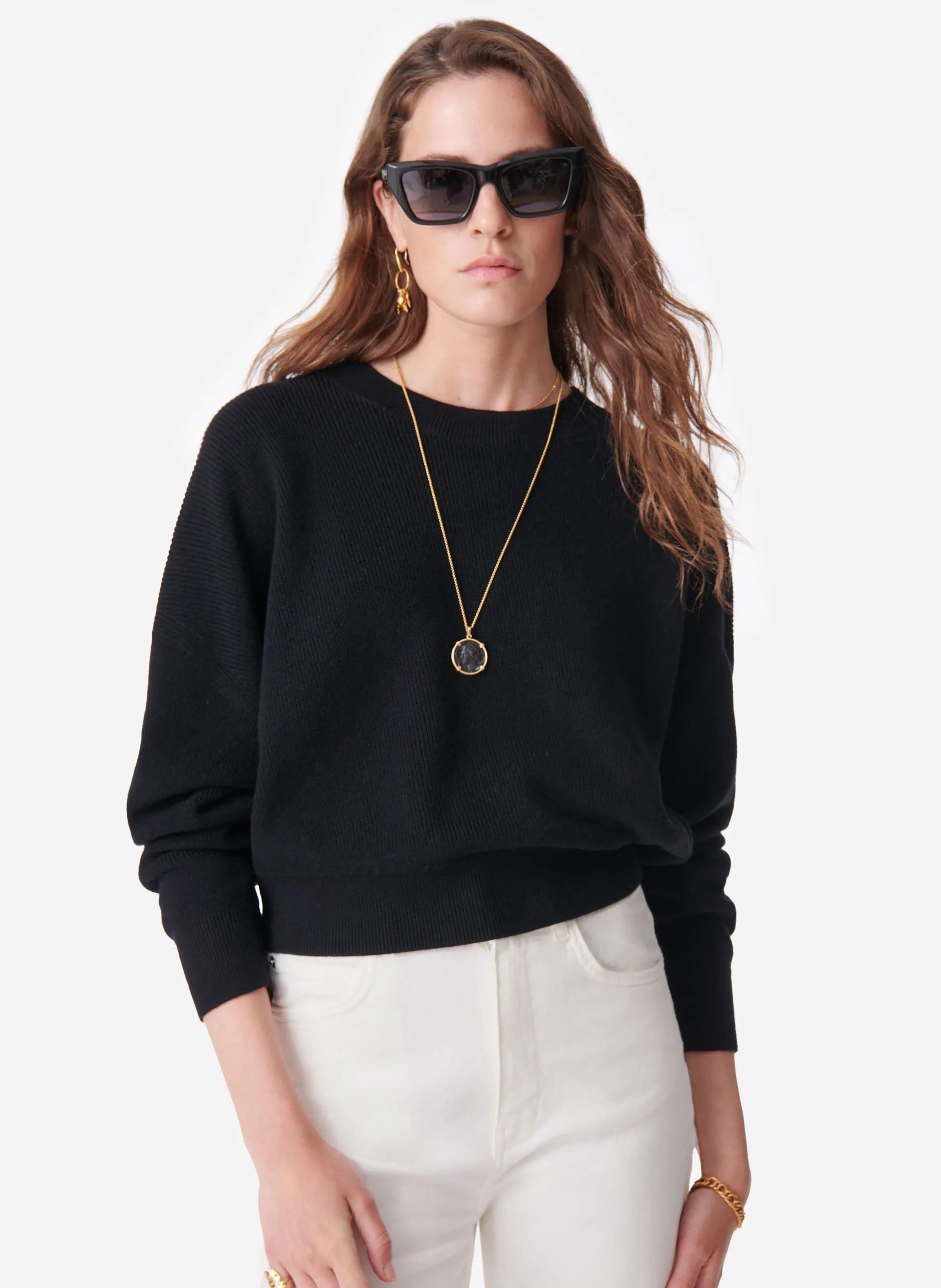 VANESSA BRUNO  Pull devy - Noir