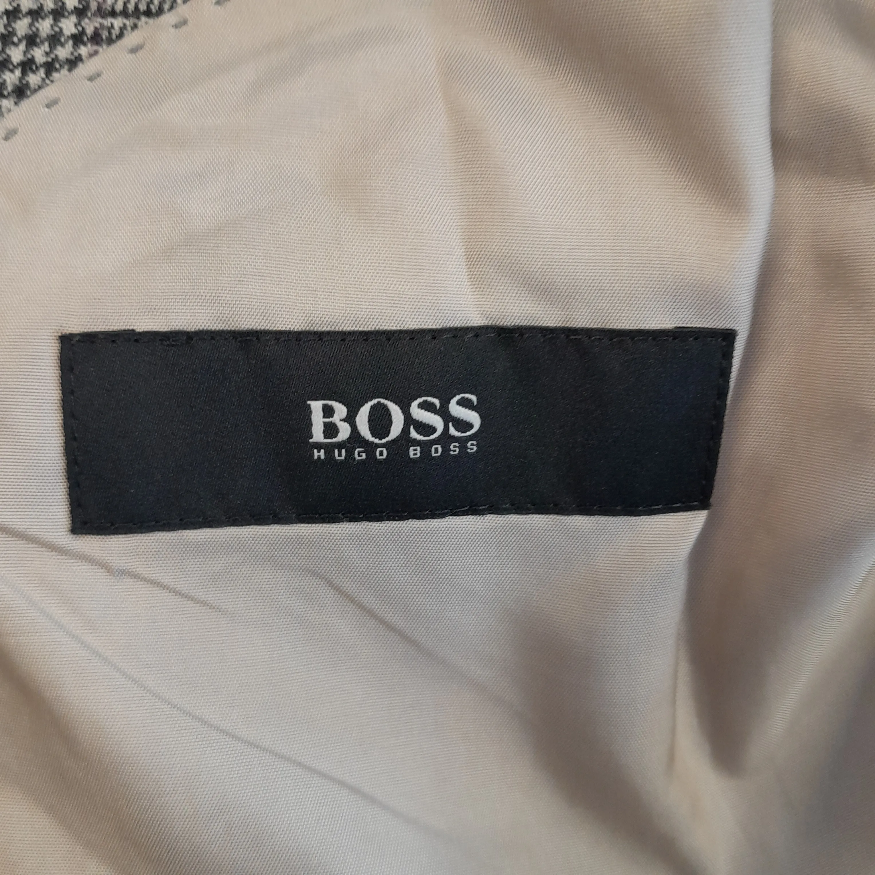 Veste à motifs prince de galles - Hugo Boss - 48