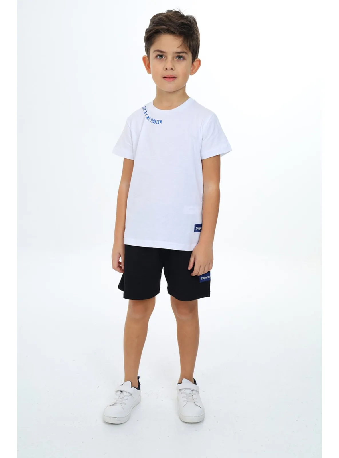 White - Boys` Suit